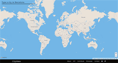Desktop Screenshot of citybik.es